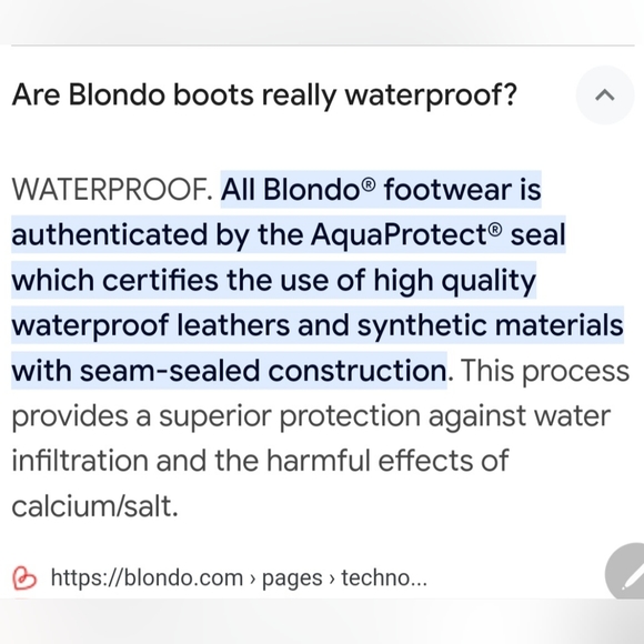 Blondo waterproof ankle boots 7W - Picture 7 of 7